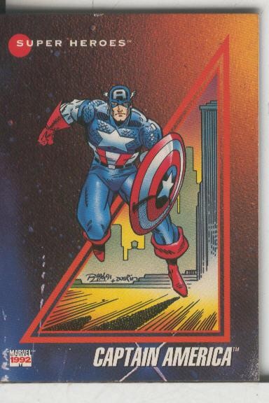 Cromos: Superheroes: Captain America