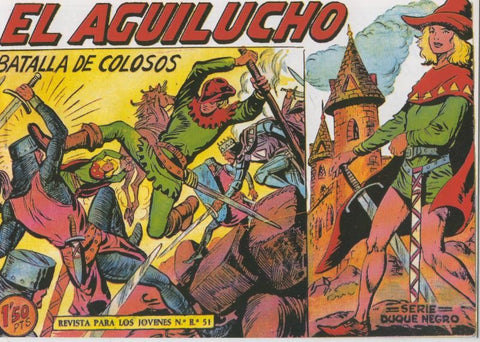 El Aguilucho, facsimil numero 06: Batalla de colosos