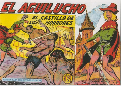 El Aguilucho, facsimil numero 08: El castillo de los horrores