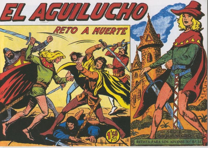 El Aguilucho, facsimil numero 13: Reto a muerte