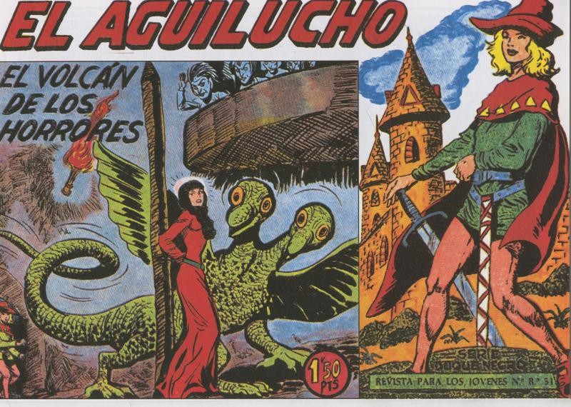 El Aguilucho, facsimil numero 17: El volcan de los horrores