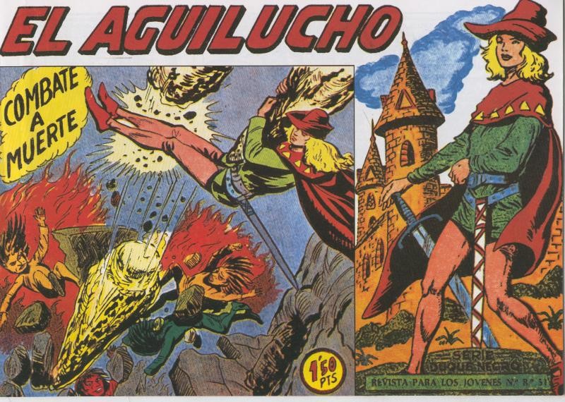 El Aguilucho, facsimil numero 18: Combate a muerte