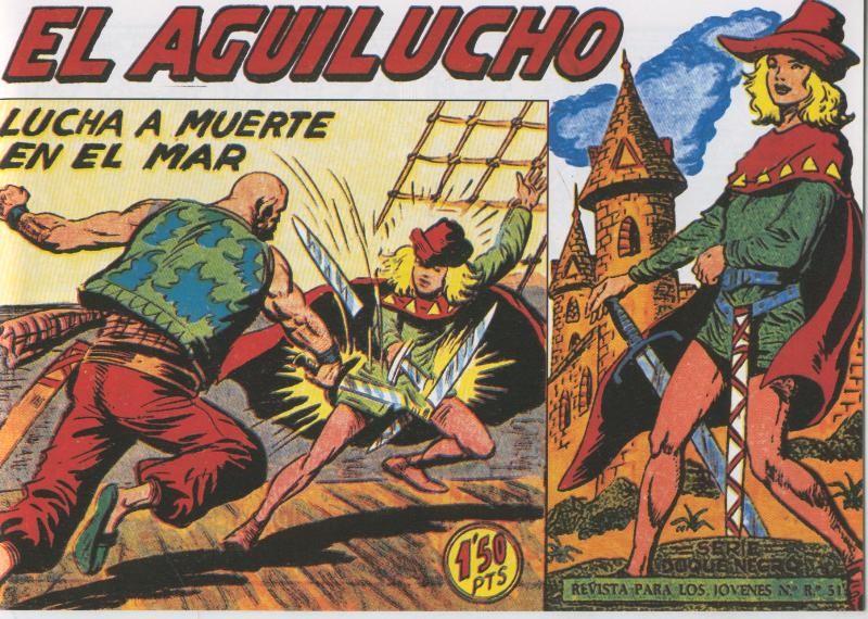 El Aguilucho, facsimil numero 33: Lucha a muerte en el mar