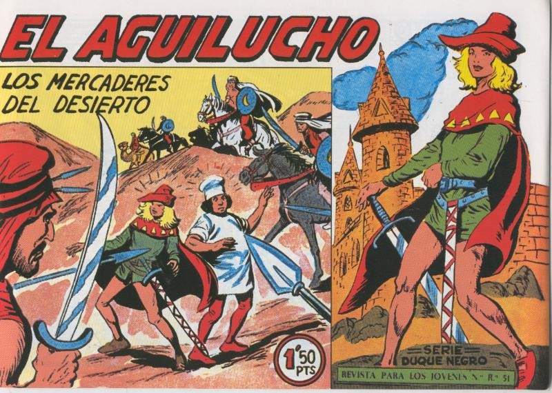 El Aguilucho, facsimil numero 43: Los mercaderes del desierto