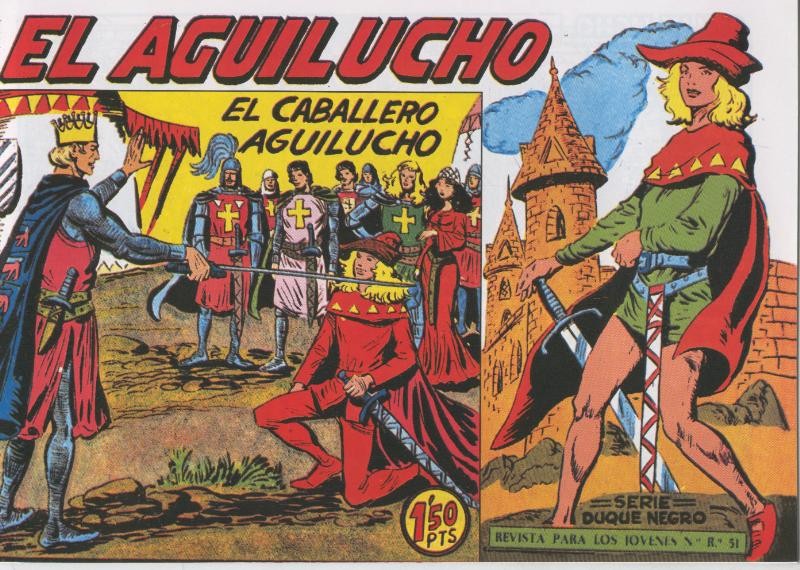 El Aguilucho, facsimil numero 50: El caballero Aguilucho