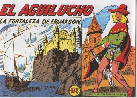 El Aguilucho, facsimil numero 64: La fortaleza de Eruakson