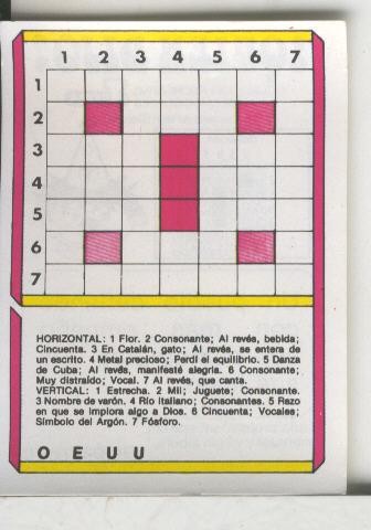 Cromo: Quien dijo, coleccion recreativa de chocolates Torras numero 02