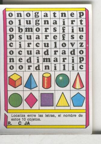 Cromo: Quien dijo, coleccion recreativa de chocolates Torras numero 16