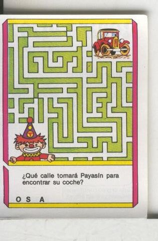 Cromo: Quien dijo, coleccion recreativa de chocolates Torras numero 57