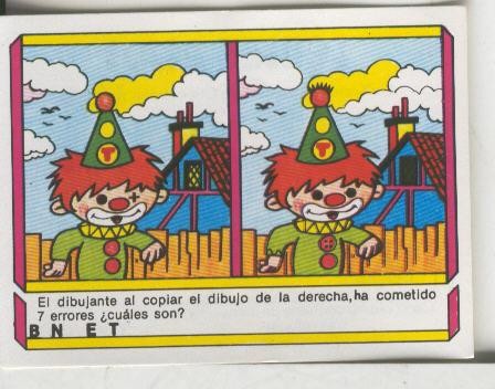 Cromo: Quien dijo, coleccion recreativa de chocolates Torras numero 68