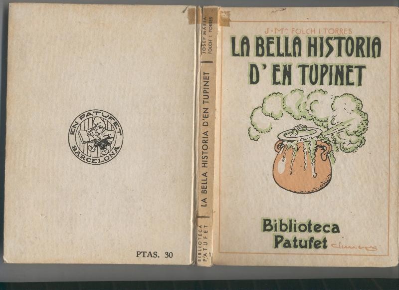 Biblioteca Patufet: La bella historia d,en Tupinet