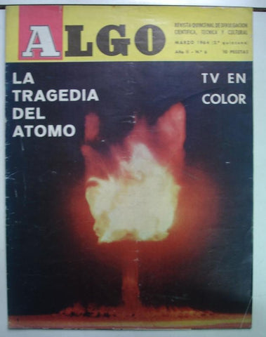 Algo, revista cientifica numero 6: marzo 1964