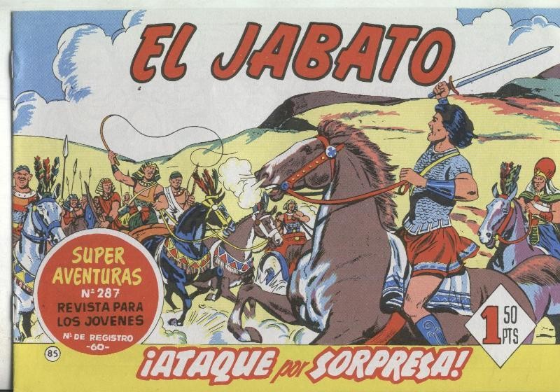 El Jabato facsimil numero 085: Ataque por sorpresa