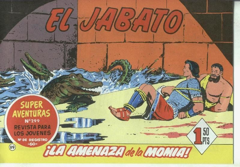 El Jabato facsimil numero 089: La amenaza de la momia