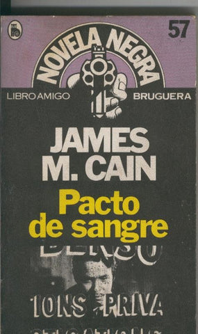 Novela Negra numero 57: Pacto de sangre