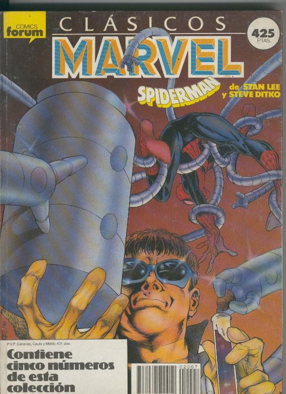 Clasicos Marvel retapado editorial con los numeros 31 al 35