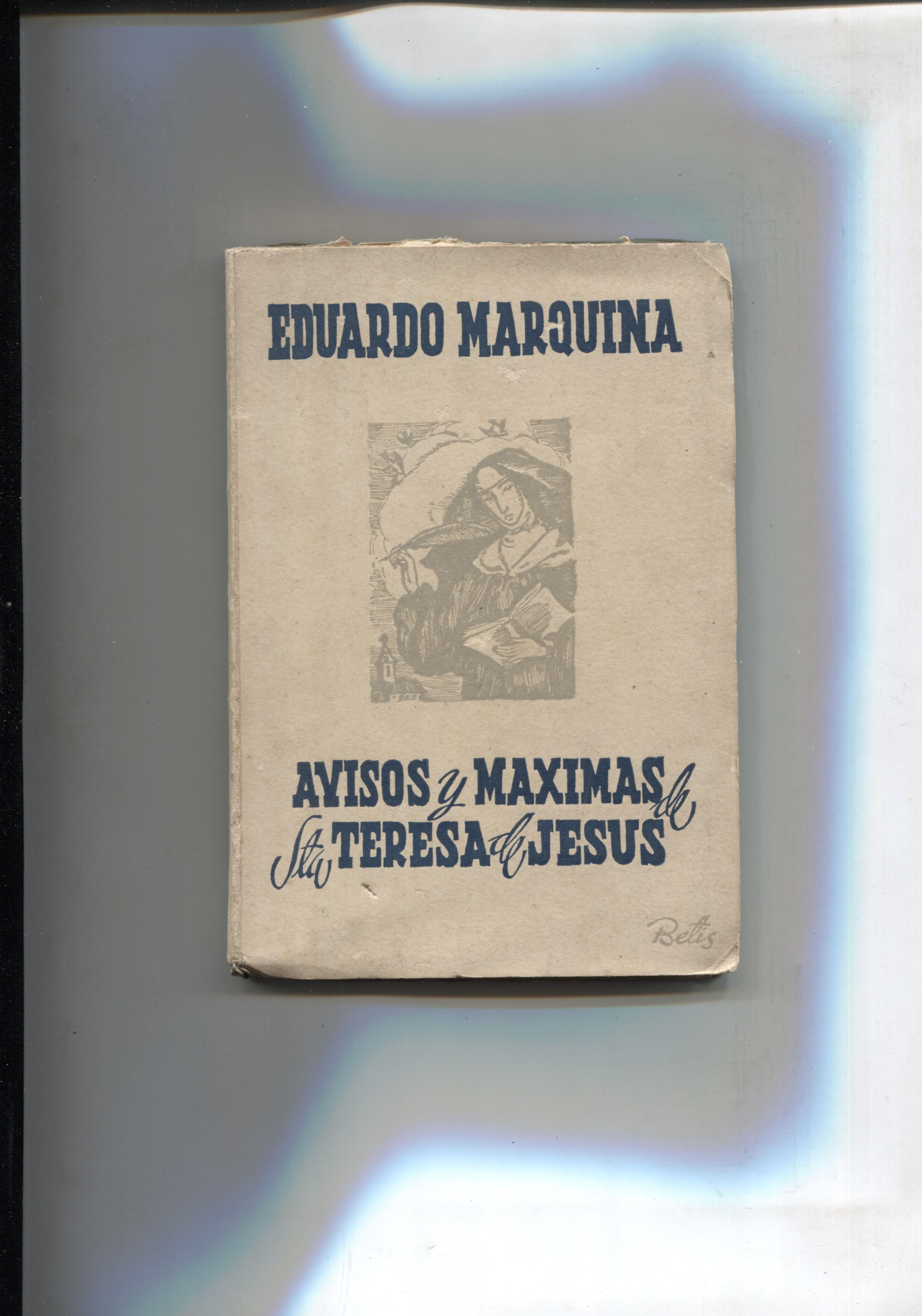 Avisos y maximas de Sta Teresa de Jesus