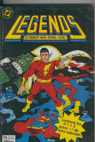 Legends retapado 5,6 y extras 1,2