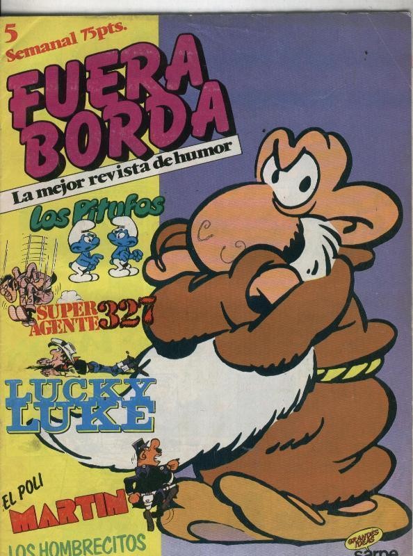 Fuera Borda numero 05 (faltan paginas segun detalle) (numerado 1 en trasera)