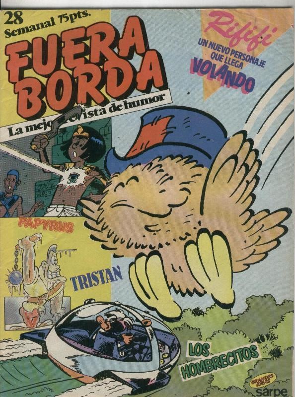 Fuera Borda numero 28 FALTA el poster central (numerado 1 en trasera)