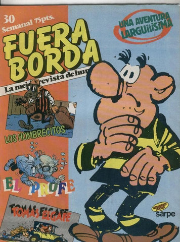 Fuera Borda numero 30 FALTA el poster central (numerado 1 en trasera)