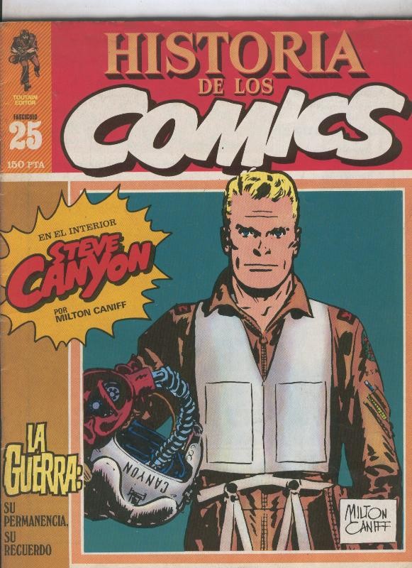 Historia de los comics numero 25: Comics de Guerra: Steve Canyon