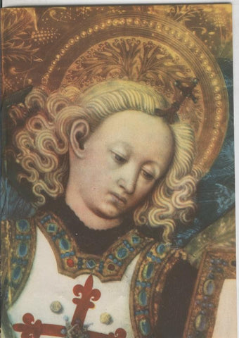 Arte Hispanico lamina numerada 113: Bernardo Martorell: retablo San Miguel