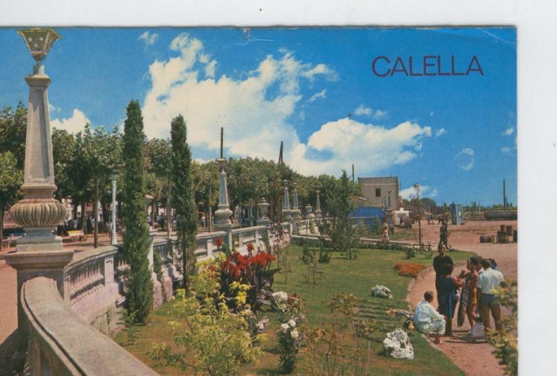 Postal 006767: Calella: jardines del paseo Puigvert