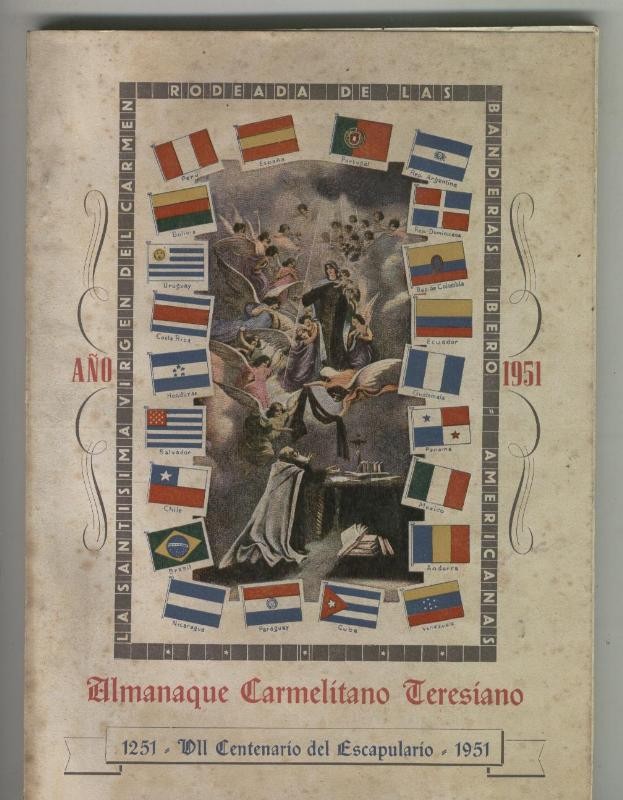 Almanaque Carmelitano Teresiano 1951