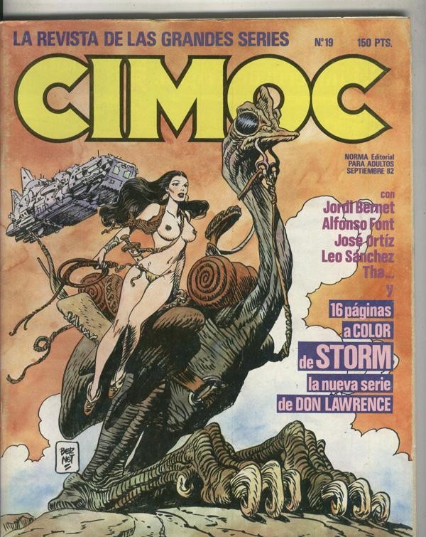 Cimoc revista numero 019 (algo aviejada)