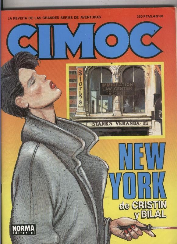 Cimoc revista numero 080: New York (Bilal)