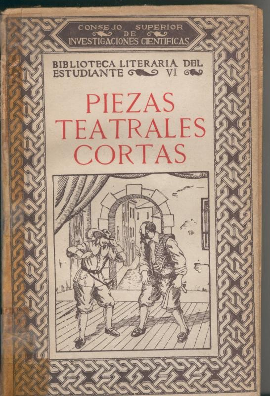 Piezas teatrales cortas