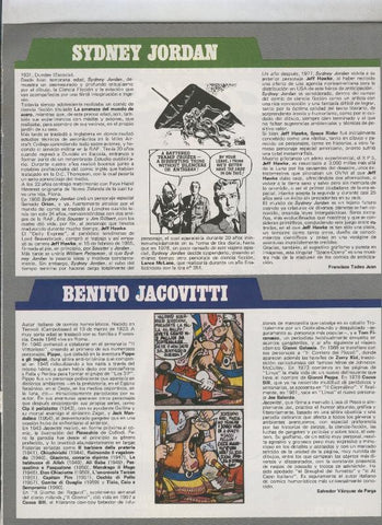 Historia de los Comics: Ficha de Sydney Jordan y Benito Jacovitti