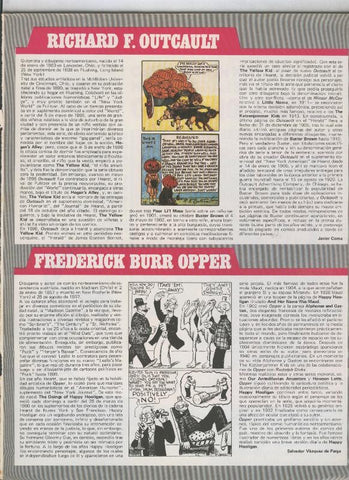 Historia de los Comics: Ficha de Richard F.Outcault y Frederick Burr Opper