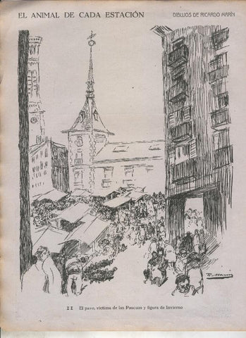 Nuevo Mundo numero 1512 del 12.1.1923:  Ilustracion de Ricardo Marin