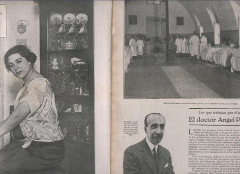 Nuevo Mundo numero 1512 del 12.1.1923:  Candida Suarez y Doctor Angel Pulido Martin