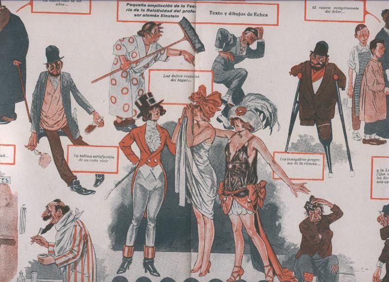 Nuevo Mundo numero 1513 del 19.1.1923:  Relatividades de Echea