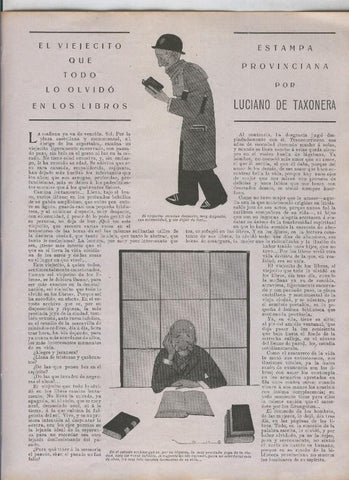 Nuevo Mundo numero 1513 del 19.1.1923:  Estampa provinciana por Luciano de Taxonera