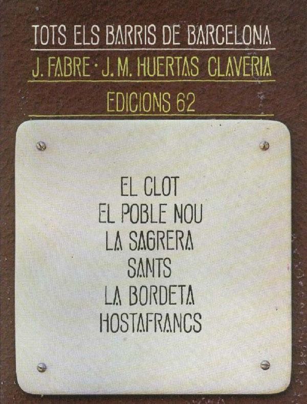 Tots els barris de Barcelona vol 1
