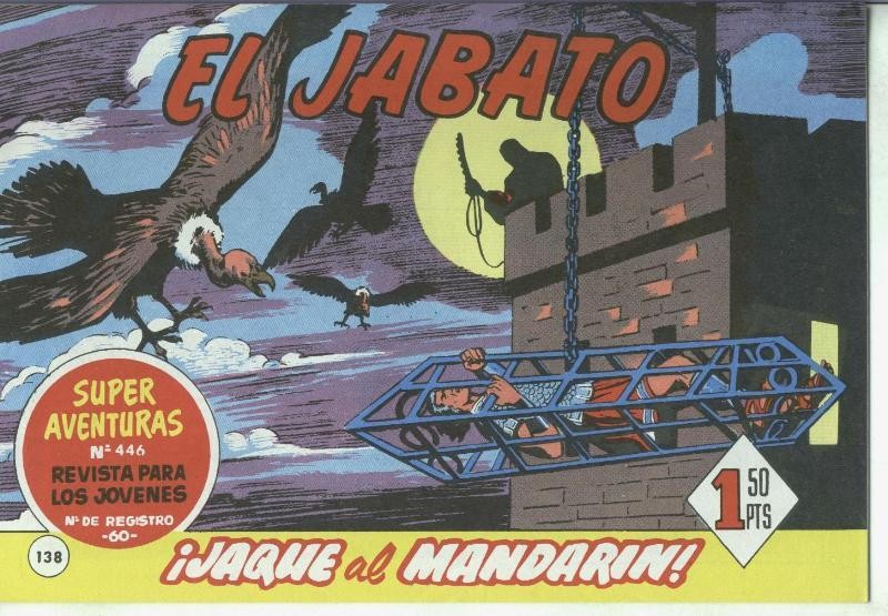 El Jabato facsimil numero 138: Jaque al mandarin