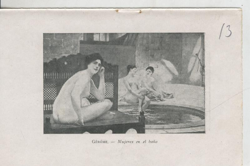 Gerome: Mujeres en el baño