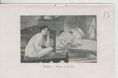 Gerome: Mujeres en el baño