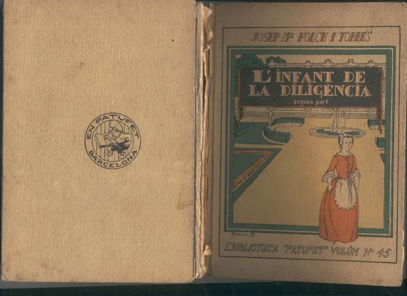 Biblioteca Patufet: L,Infant de la Diligencia segona part