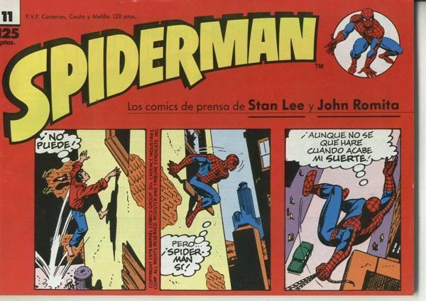 Spiderman tiras de prensa numero 11: El retorno de Kraven