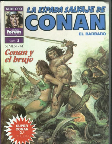 Super Conan segunda edicion numero 02: Conan el brujo (con precinto editorial)