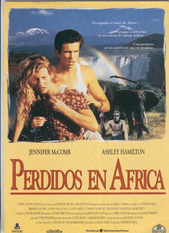 Caratula pelicula: Perdidos en Africa