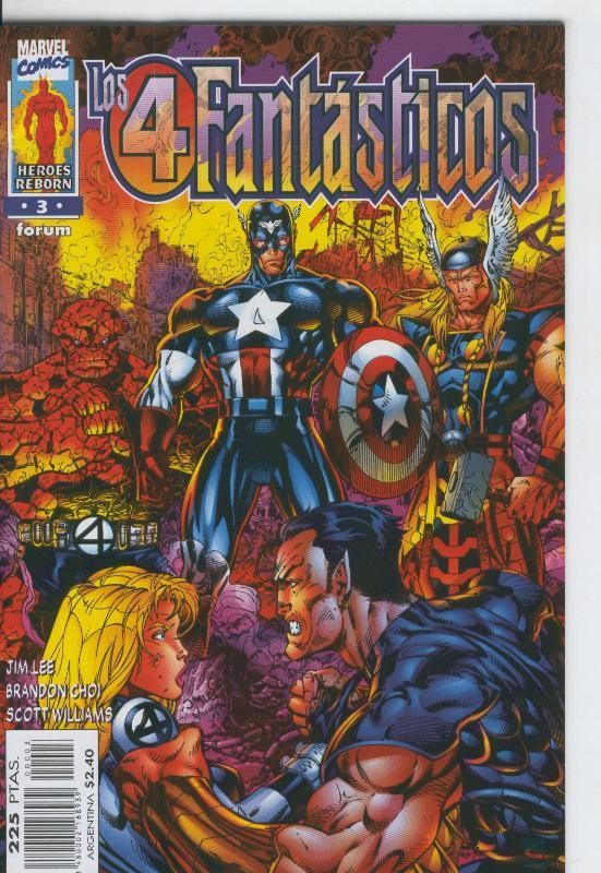 Los 4 Fantasticos Heroes Reborn numero 03