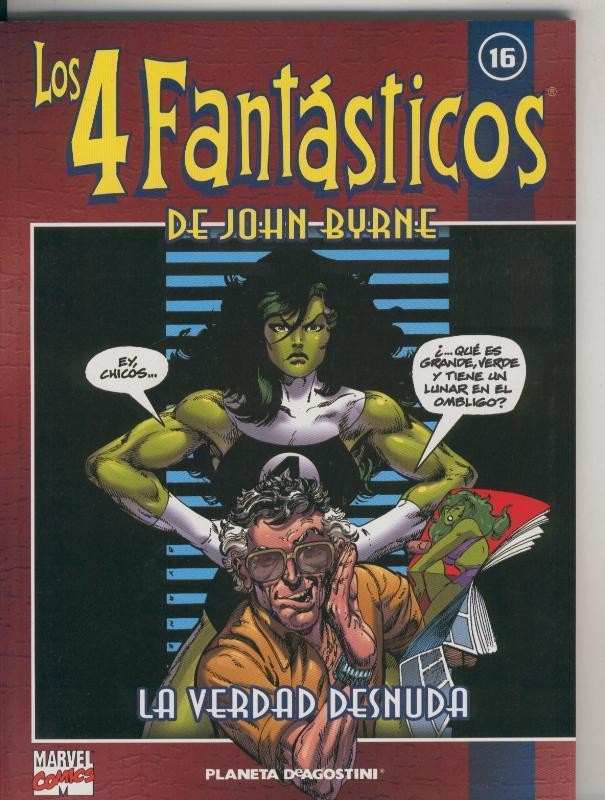 Coleccionable Los 4 Fantasticos de John Byrne numero 16