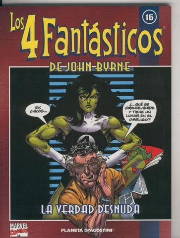 Coleccionable Los 4 Fantasticos de John Byrne numero 16