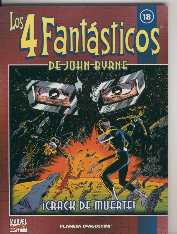 Coleccionable Los 4 Fantasticos de John Byrne numero 18